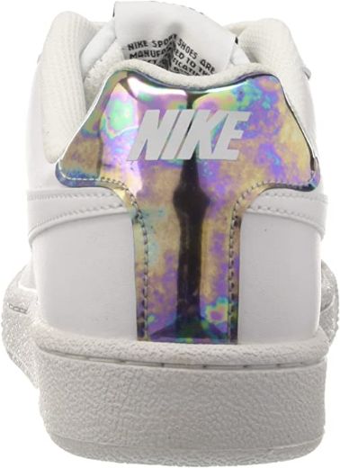 Imagen de Nike Court Royale, Zapatillas de Gimnasia para Mujer, Blanco (White / Metallic Silver)