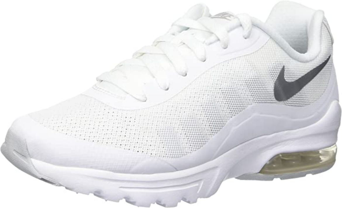 Imagen de Nike Wmns Air MAX Invigor - Zapatillas para Mujer, Color Blanco/Plateado