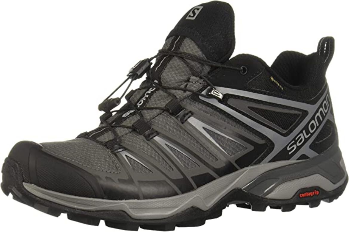 Imagen de Salomon X Ultra 3 Wide Gore-Tex (impermeable) Hombre Zapatos de trekking, Negro (Black/Magnet/Quiet Shade)