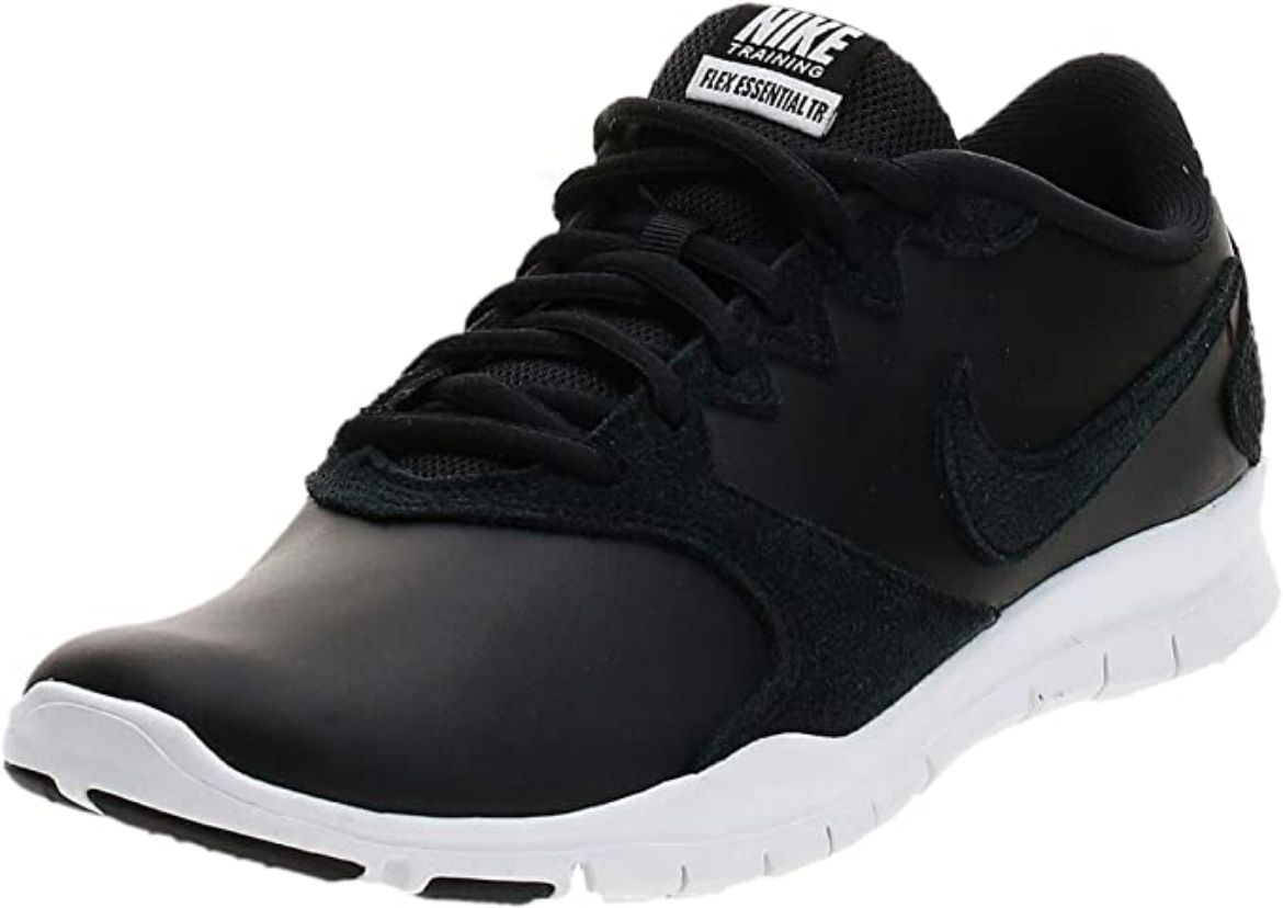 Sport. Nike Wmns Flex Essential Zapatillas Mujer, Multicolor Black Black Lt Crimson 001