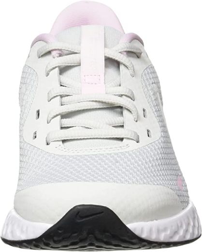 Imagen de Nike Revolution 5, Zapatillas de Gimnasio, Photon Dust/White-Pink Foam