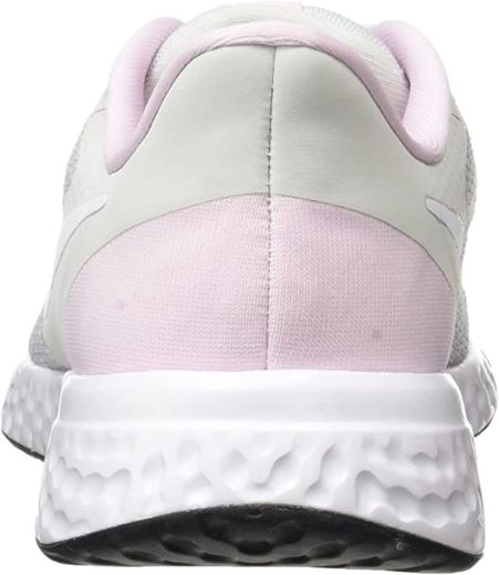 Imagen de Nike Revolution 5, Zapatillas de Gimnasio, Photon Dust/White-Pink Foam